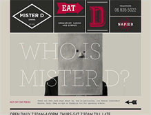 Tablet Screenshot of misterd.co.nz